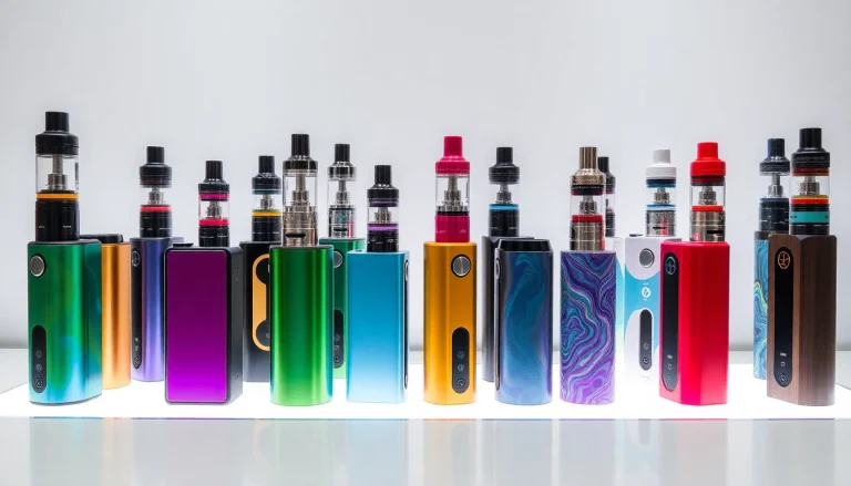 Check the dummy vapes price with an assortment of colorful vape devices on display.