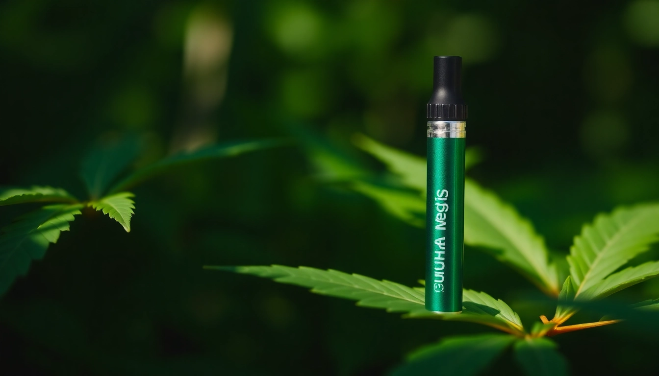 Experience the smooth and rich flavor of Muha Meds 2g THC disposable vape pen in a detailed shot.