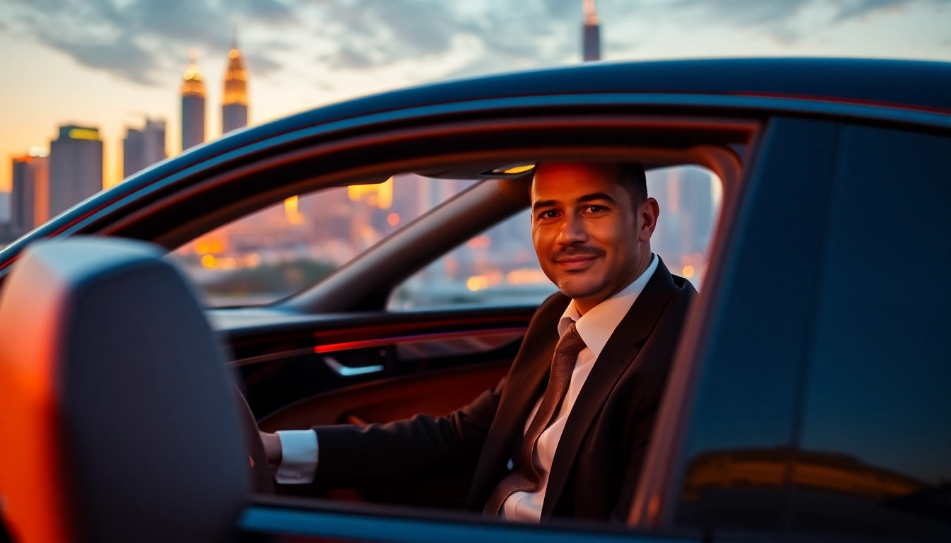 Experience professional chauffeur hire Kuala Lumpur with a stylish driver and luxury vehicle in the city.