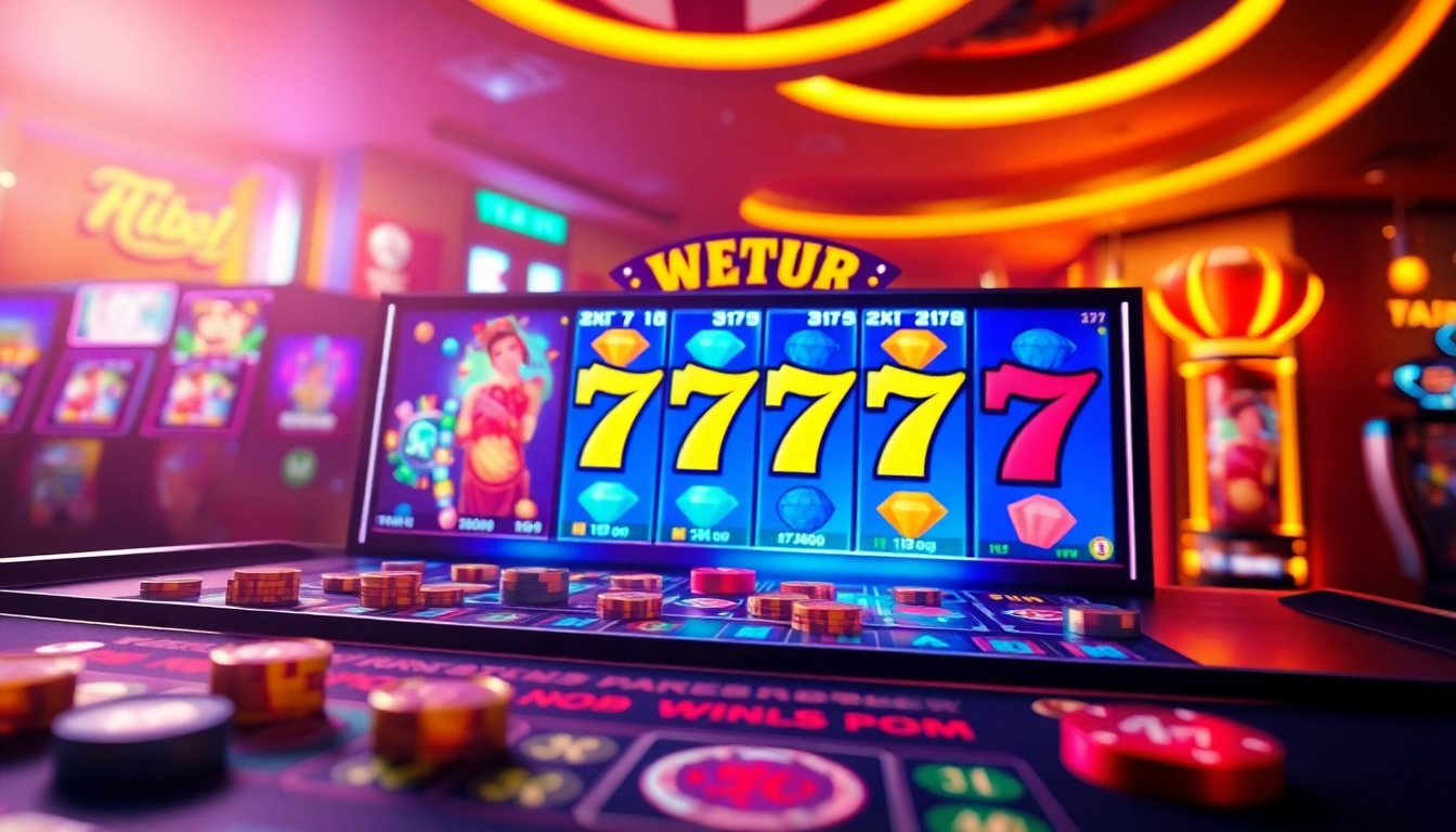 Play exciting สล็อต777 online slot games with vibrant graphics and engaging gameplay features.