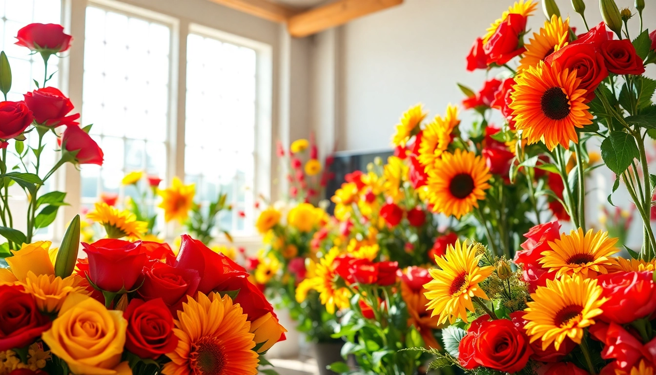 Stunning floral arrangement by Irvine florist showcasing fresh blooms for every occasion.