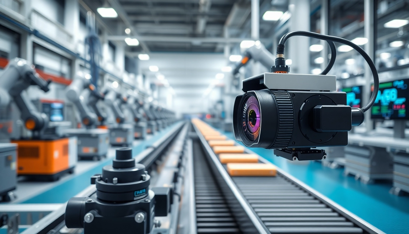Enhancing product quality with machine vision technology in an industrial setting.