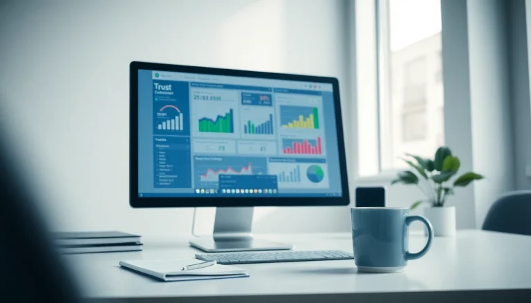 Enhance customer engagement with advanced Customer Retention Software displayed in a professional office.