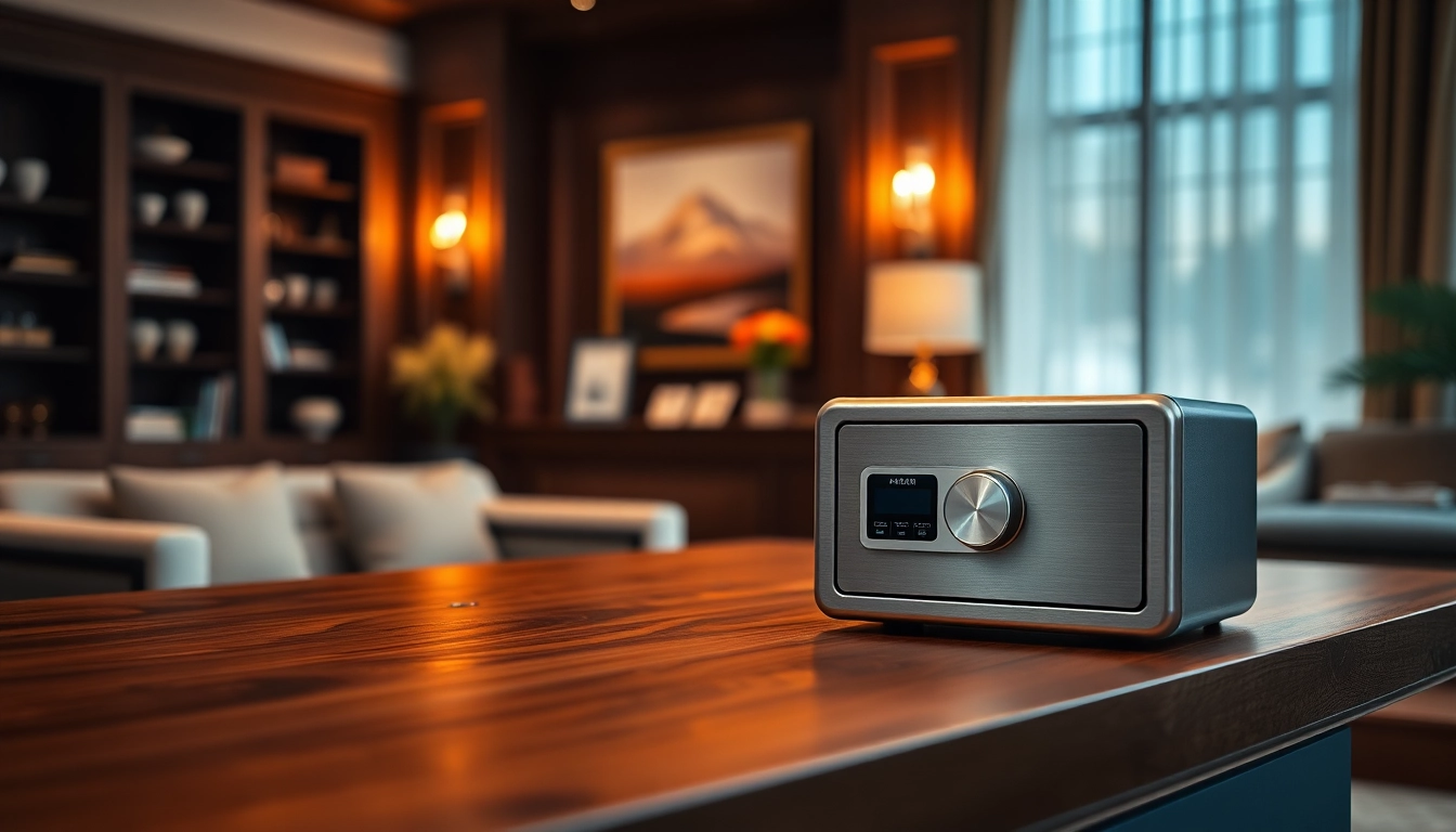 Showcasing a high-quality watch safe featuring a sleek design and secure lock.