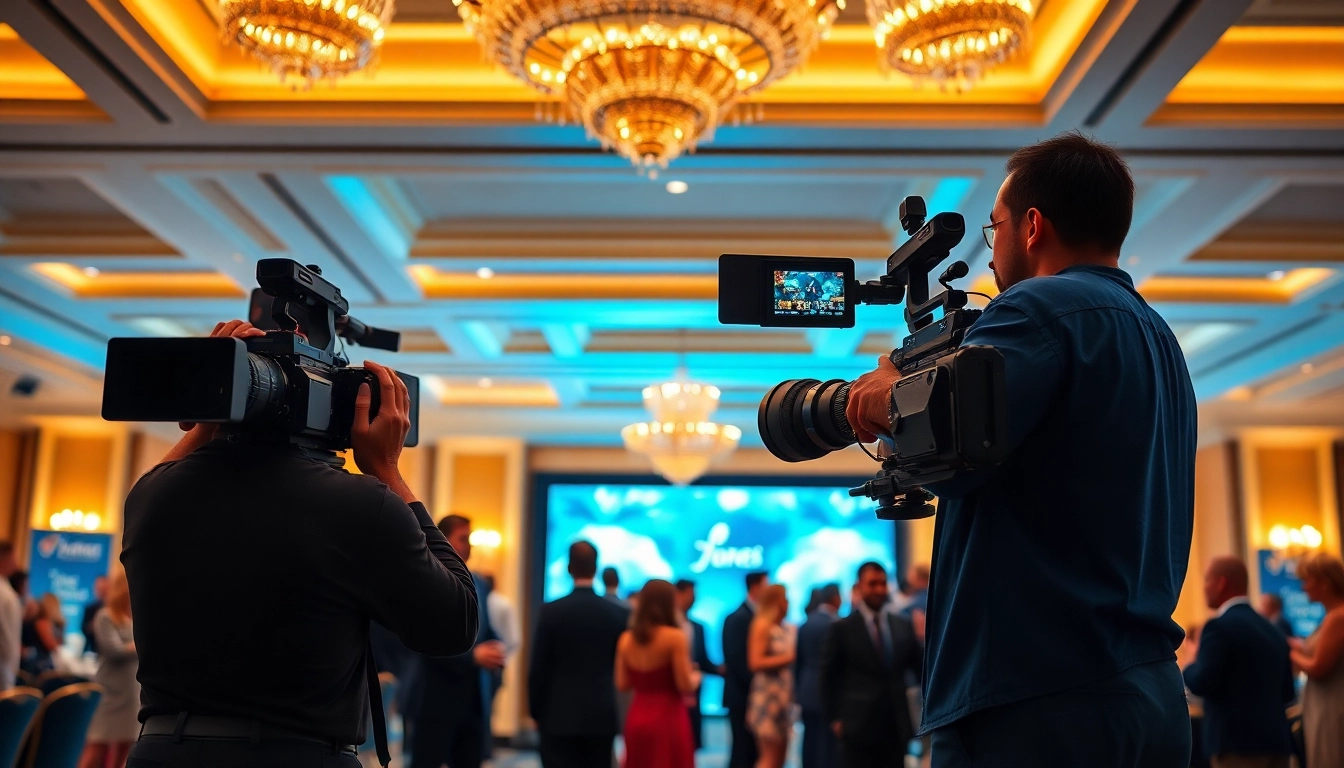 Capturing moments of Miami Corporate Event Videography Photography during a high-profile networking event.
