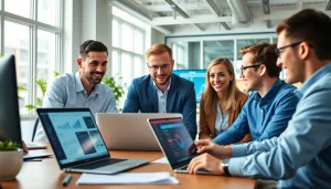 Professionele samenwerking bij een online marketing bureau Roosendaal met focus op strategische campagnes.