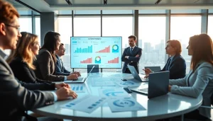 Analyze competitive intelligence strategies in a dynamic corporate meeting setting.