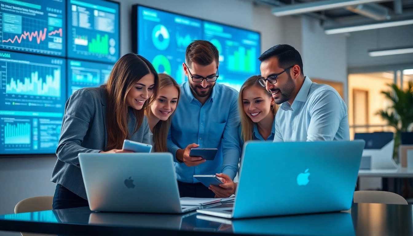Enhance your digital strategies with HostMix in a modern collaborative workspace.