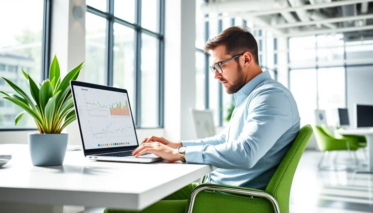Analyze digital marketing strategies at http://Avtales.com with a professional in an engaging workspace.