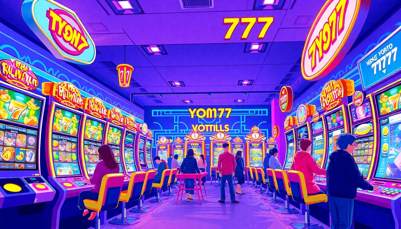YONO 777 offers exciting gameplay with vibrant slots and cheerful players enjoying their time.