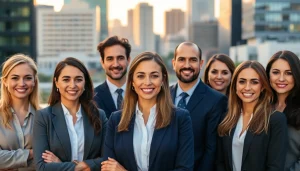 Capture Denver Corporate Headshots of diverse professionals in an inviting outdoor setting.