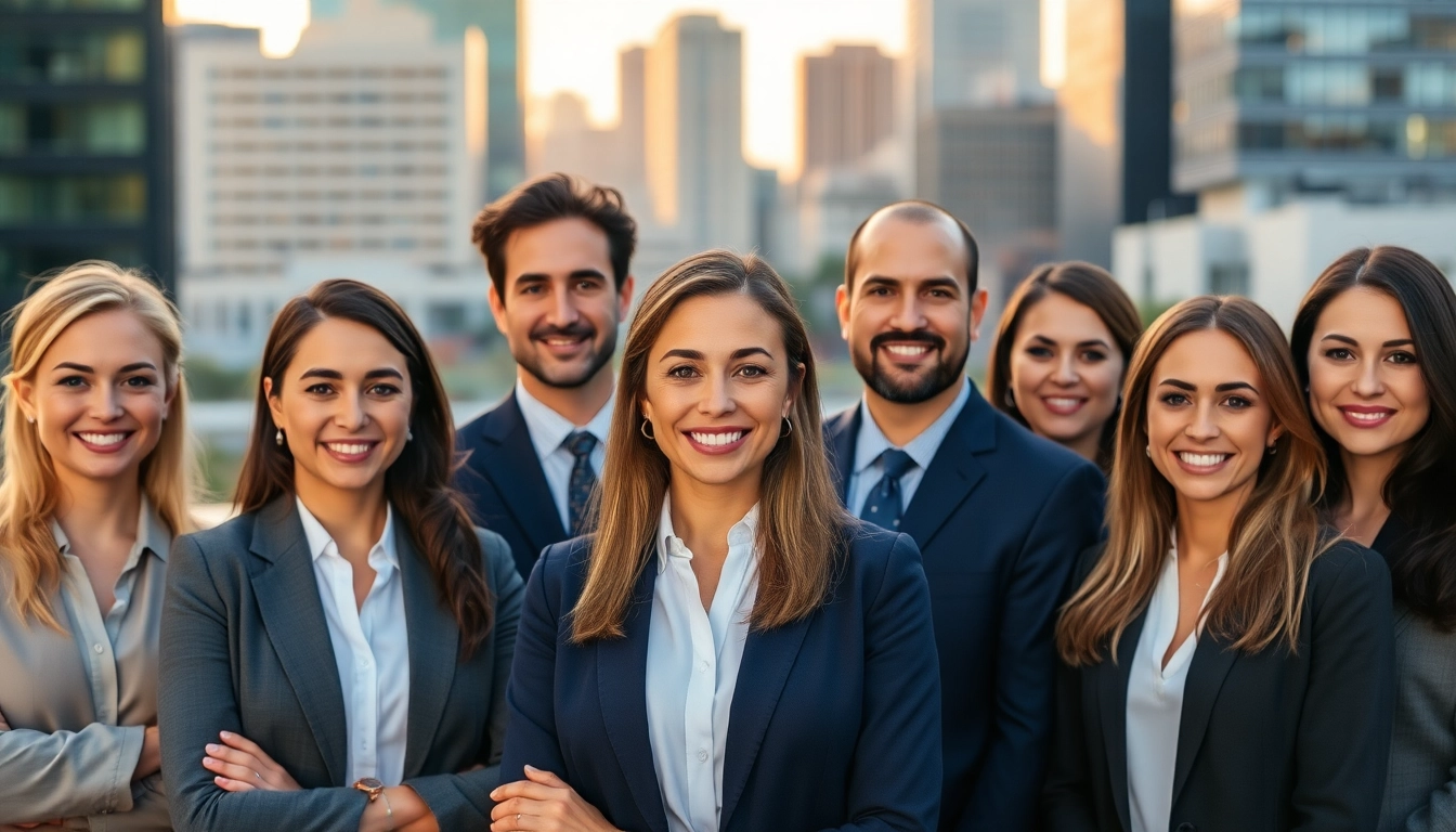 Capture Denver Corporate Headshots of diverse professionals in an inviting outdoor setting.